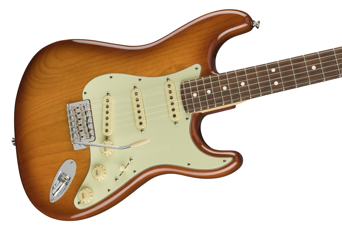 American Performer Stratocaster Rosewood Fingerboard Honey Burst