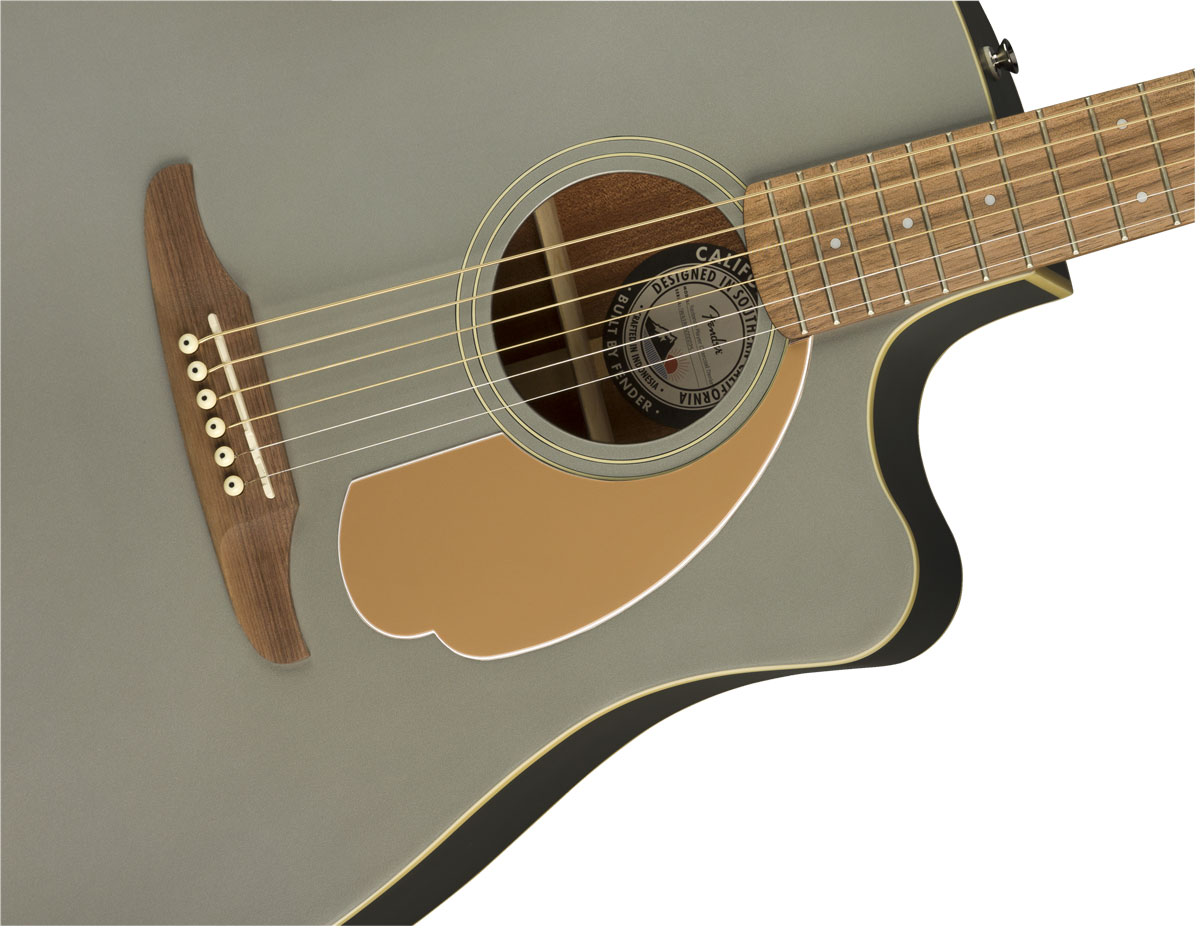 Fender Acoustic / Redondo Player Walnut Fingerboard Slate Satin