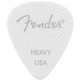 Fender / Wavelength Celluloid Picks 351 Shape White, Heavy - 6 Pack ե [6]