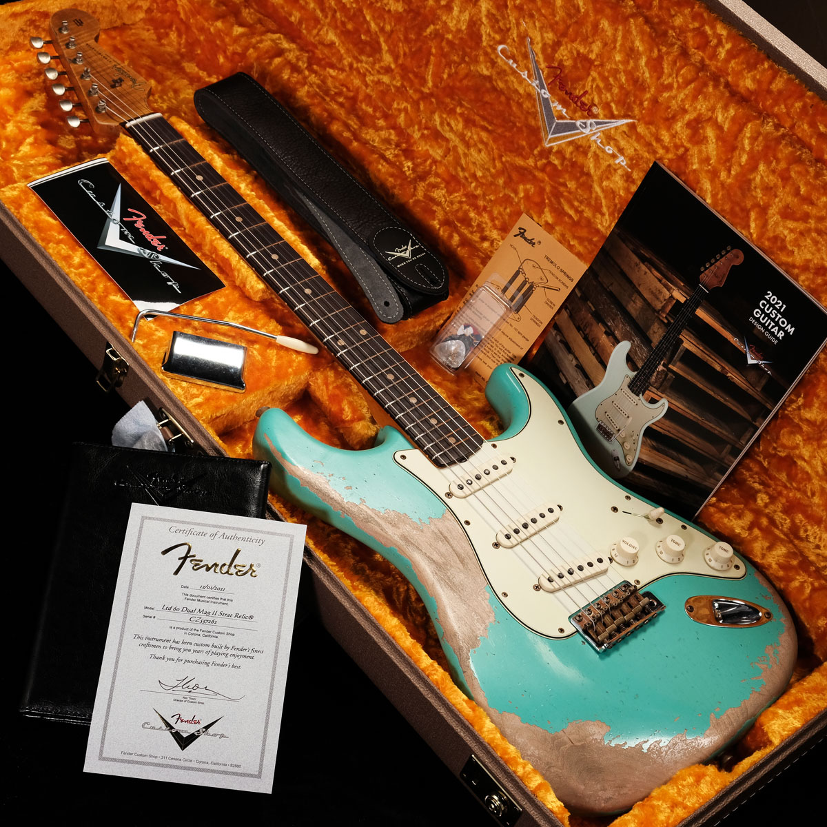 Fender Custom Shop / 1960 Stratocaster“DUAL-MAG II”Super Heavy