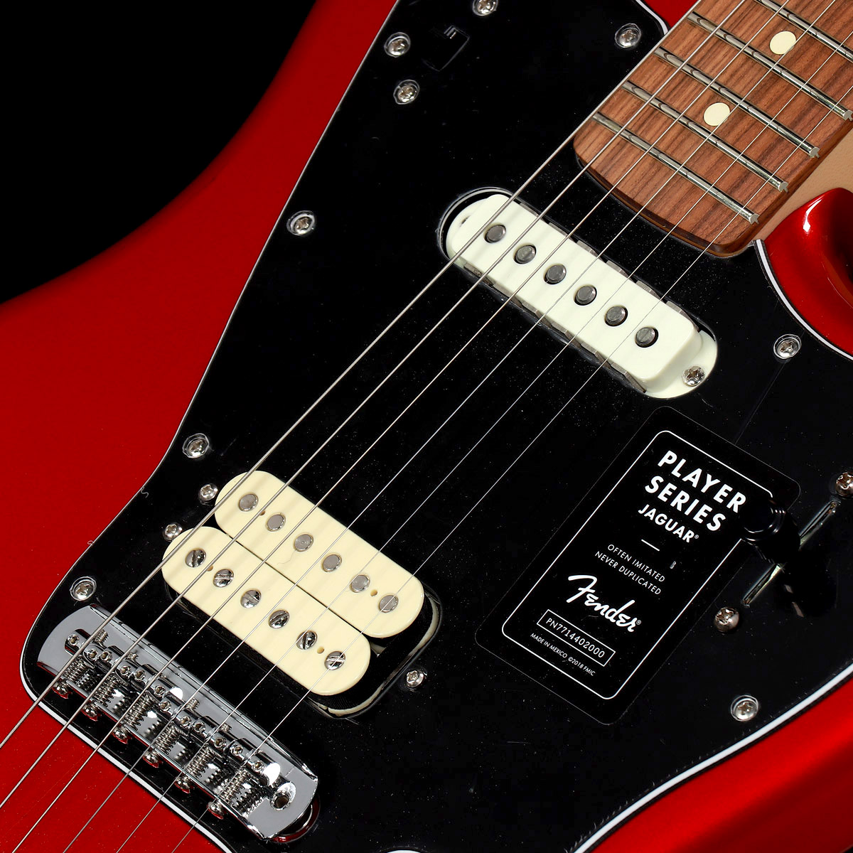 Fender   Player Jaguar Pau Ferro Fingerboard Candy Apple Red フェンダー [2023 NEW COLOR](御茶ノ水本店)