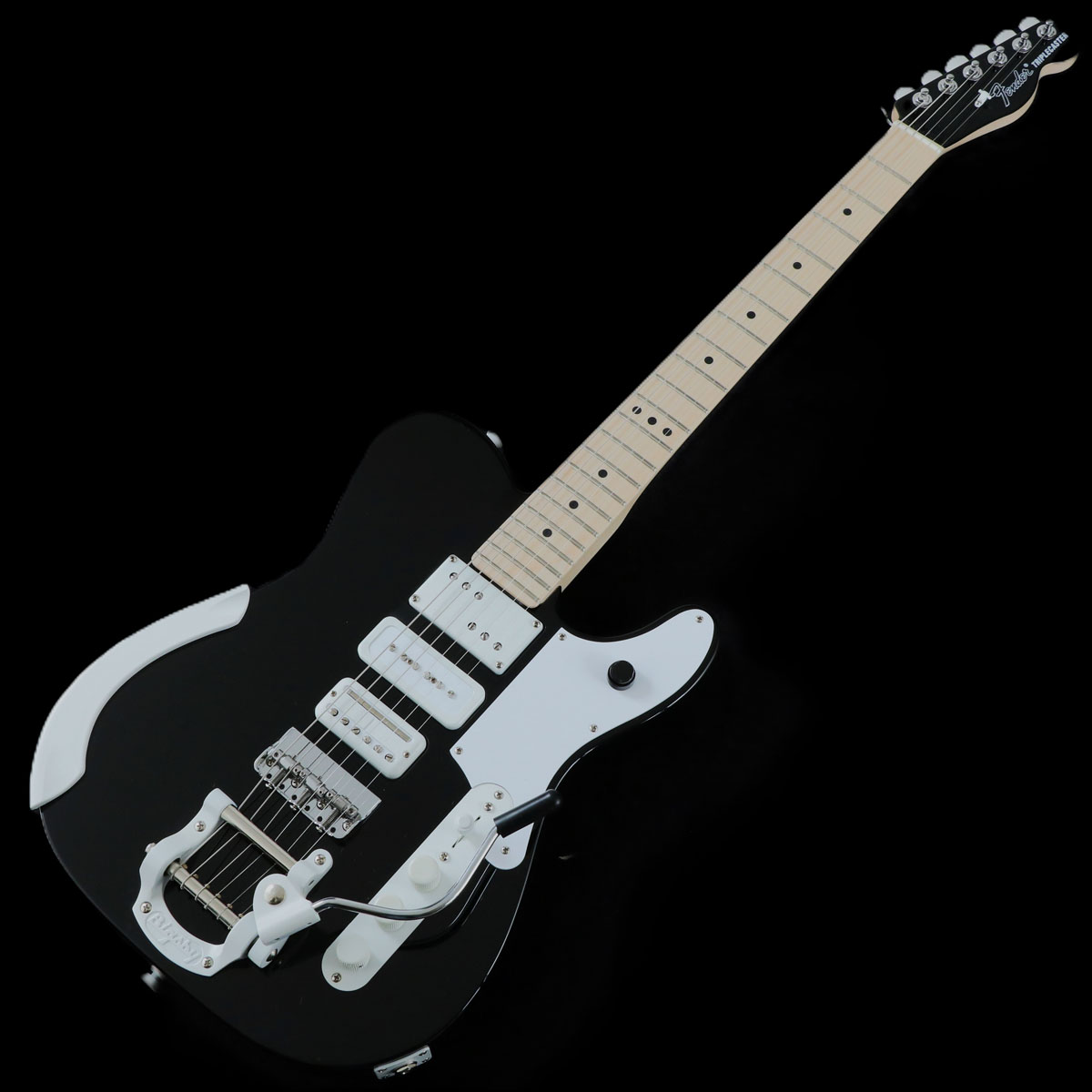Fender / Jack White Triplecaster Maple Fingerboard Black