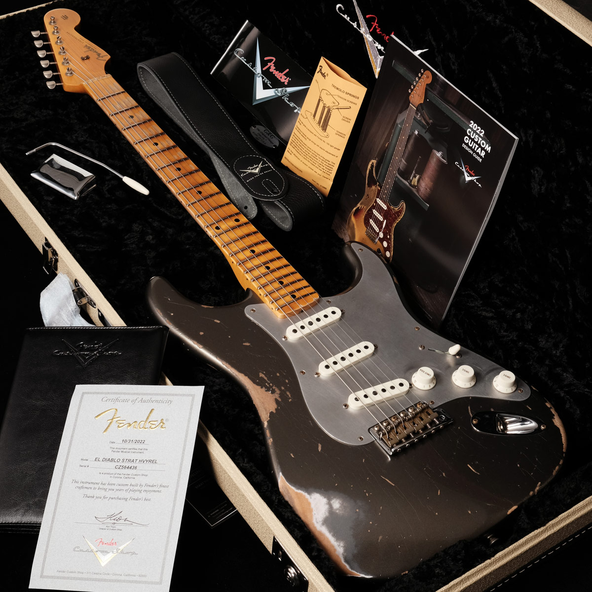 Fender Custom Shop / Limited Edition EL Diablo Stratocaster Heavy ...