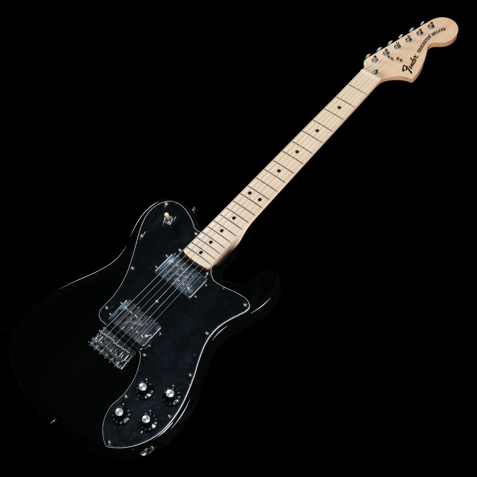 Fender Telecaster Deluxe ブラック ハードケース付き Fender Telecaster Deluxe ブラック ハードケース付き