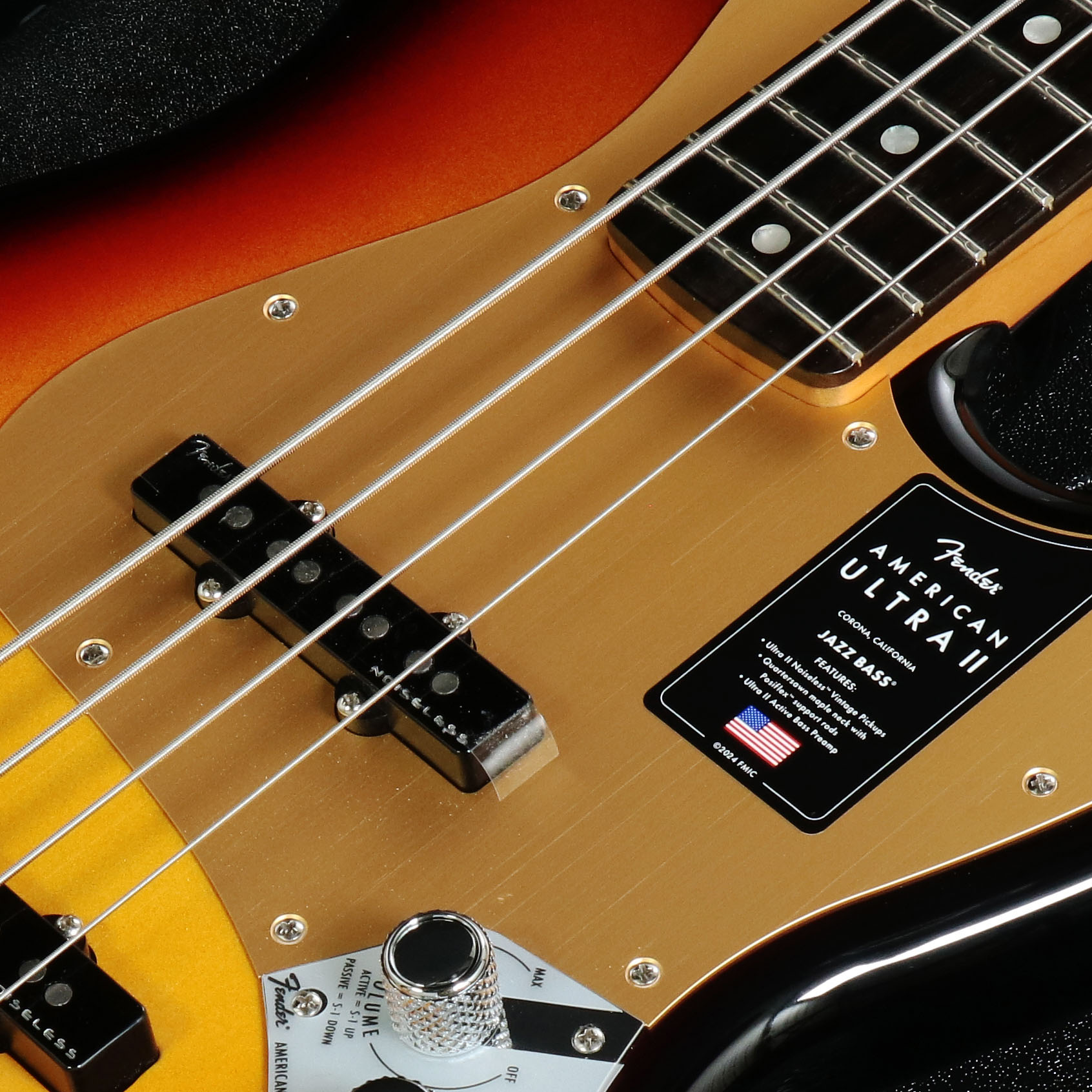 Fender / American Ultra II Jazz Bass Ebony Fingerboard