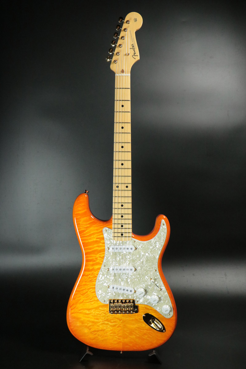 た*ー様 fender stratoacasterモディファイ品 Fender MEX Player II Modified Stratocaster (Sunshine Yellow
