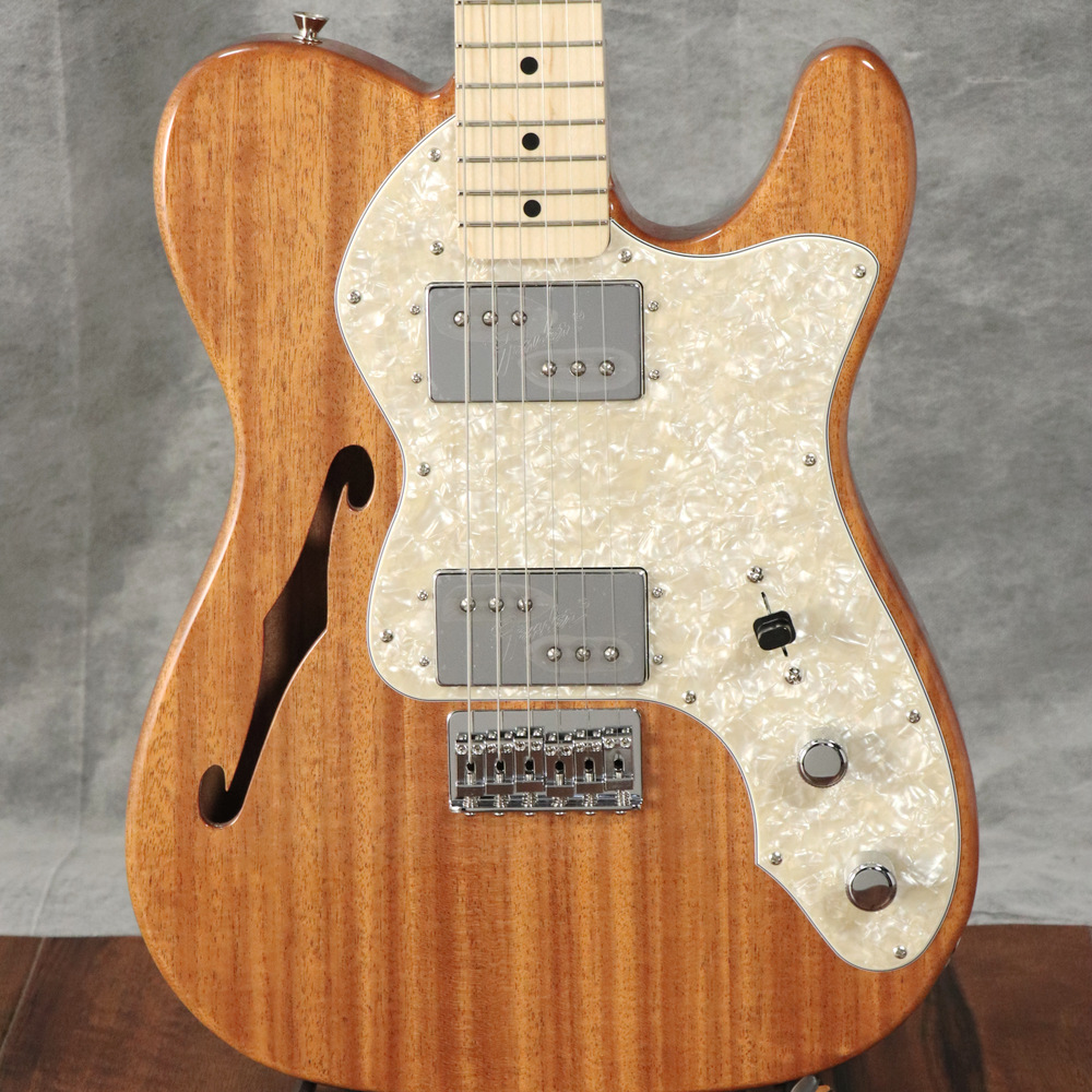 Fender   ISHIBASHI FSR Made in Japan Traditional 70s Telecaster Thinline Natural Mahogany Body  (S N JD23021746)(梅田店) - 9