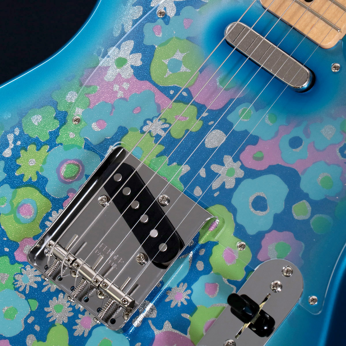 Fender / Made in Japan Limited Telecaster Maple Blue Flower