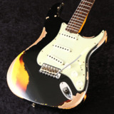 Fender Custom Shop / 1960 Stratocaster Heavy Relic Aged Black over 3-Color SunburstS/N:CZ568787