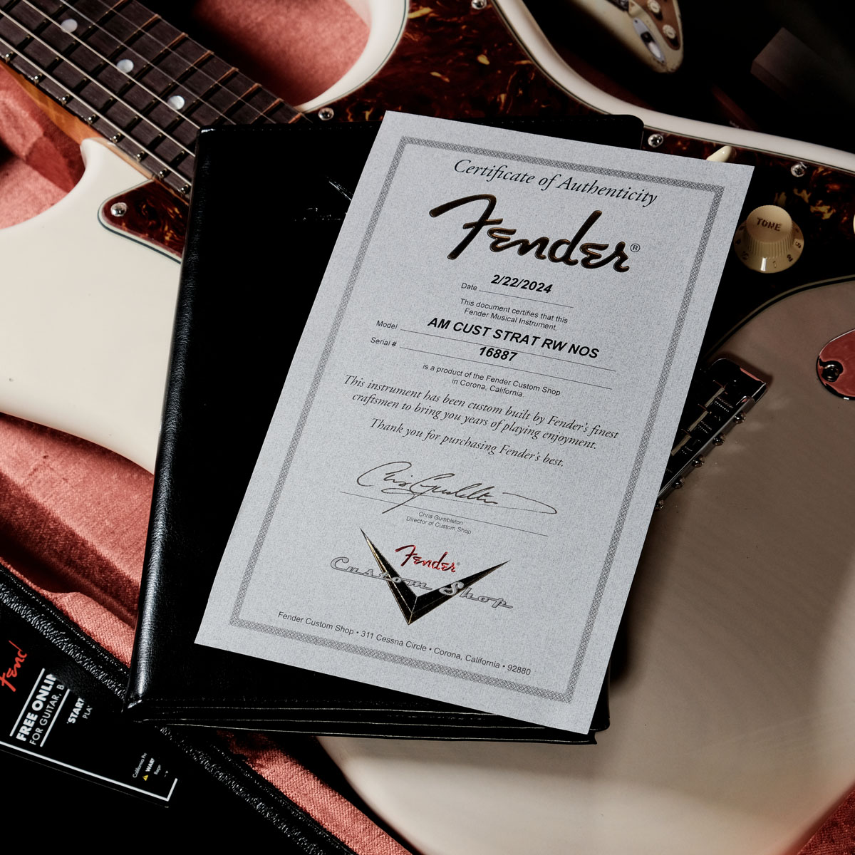 Fender Custom Shop / American Custom Stratocaster NOS Aged