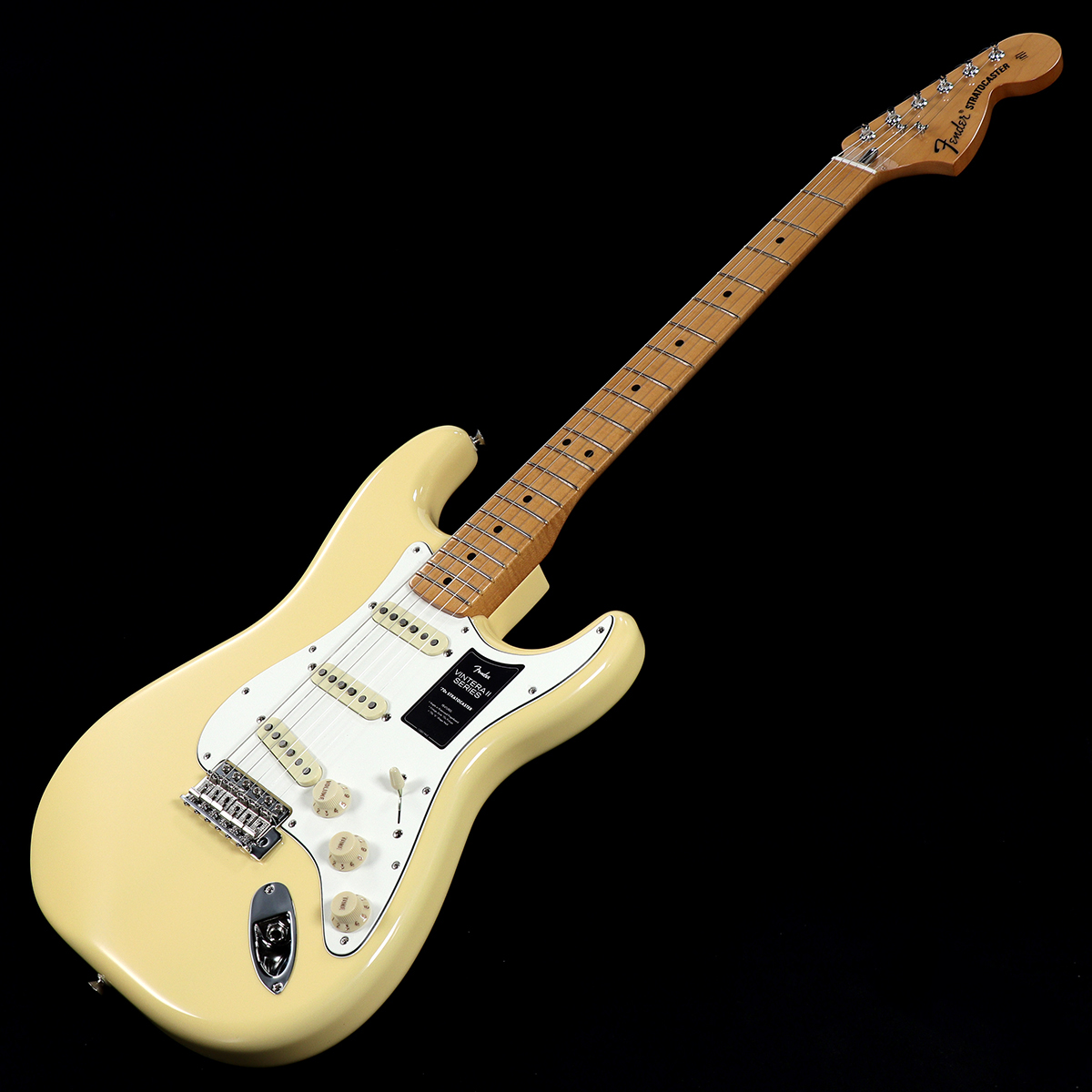欲しいの 70s II Vintera / Fender Stratocaster White(重量:3.69 Vintage ギター
