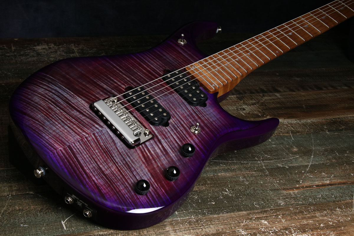 MUSIC MAN   John Petrucci Signature JP15-7st Purple Nebula Flame Top(S N:K01300)(御茶ノ水本店) - 12