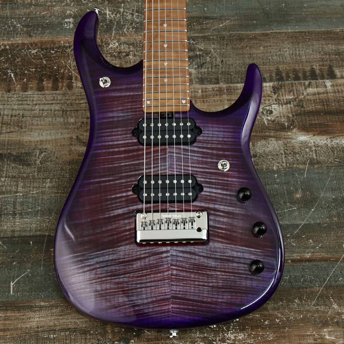 MUSIC MAN   John Petrucci Signature JP15-7st Purple Nebula Flame Top(S N:K01300)(御茶ノ水本店) - 9