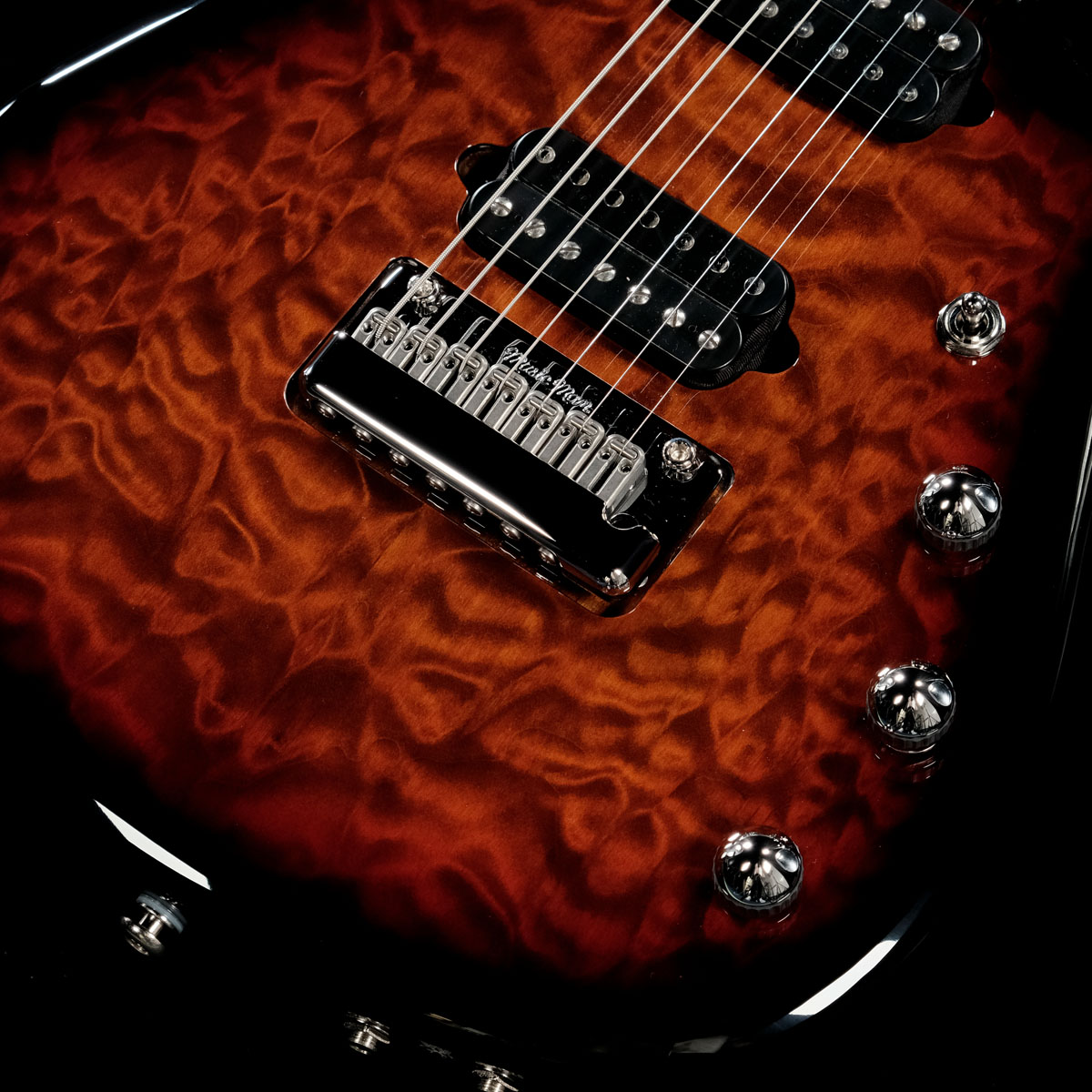 ミュージシャン MK Music Man / John Petrucci Signature Model JP15-7 Tiger Eye