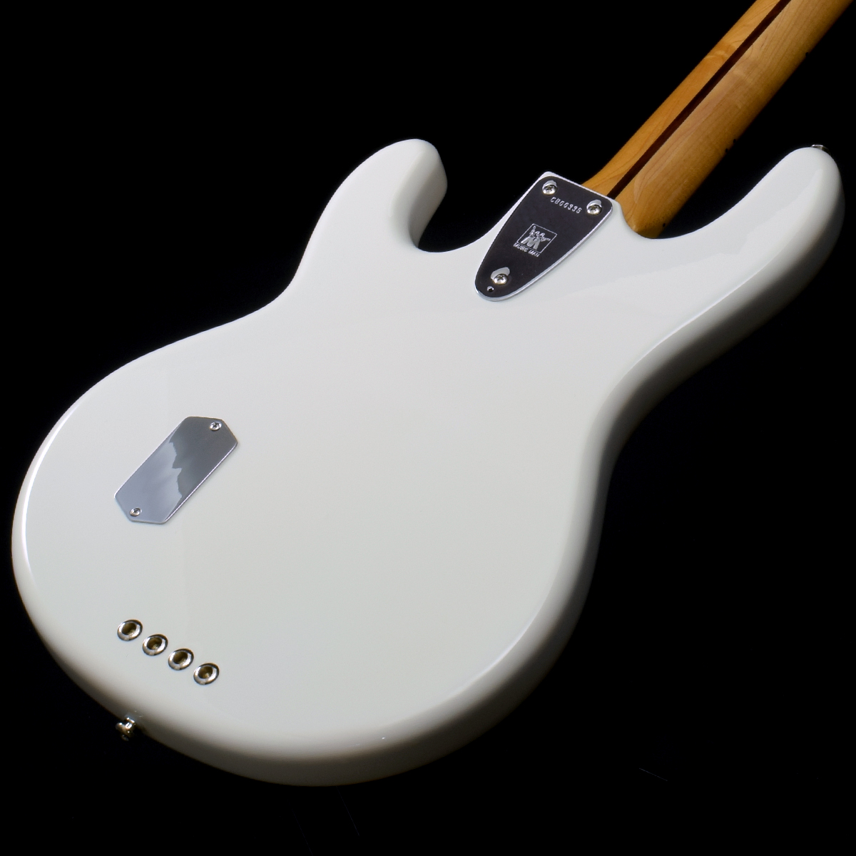 MUSIC MAN / Retro '70s StingRay Bass MM SR4 White 【S/N：CB00335