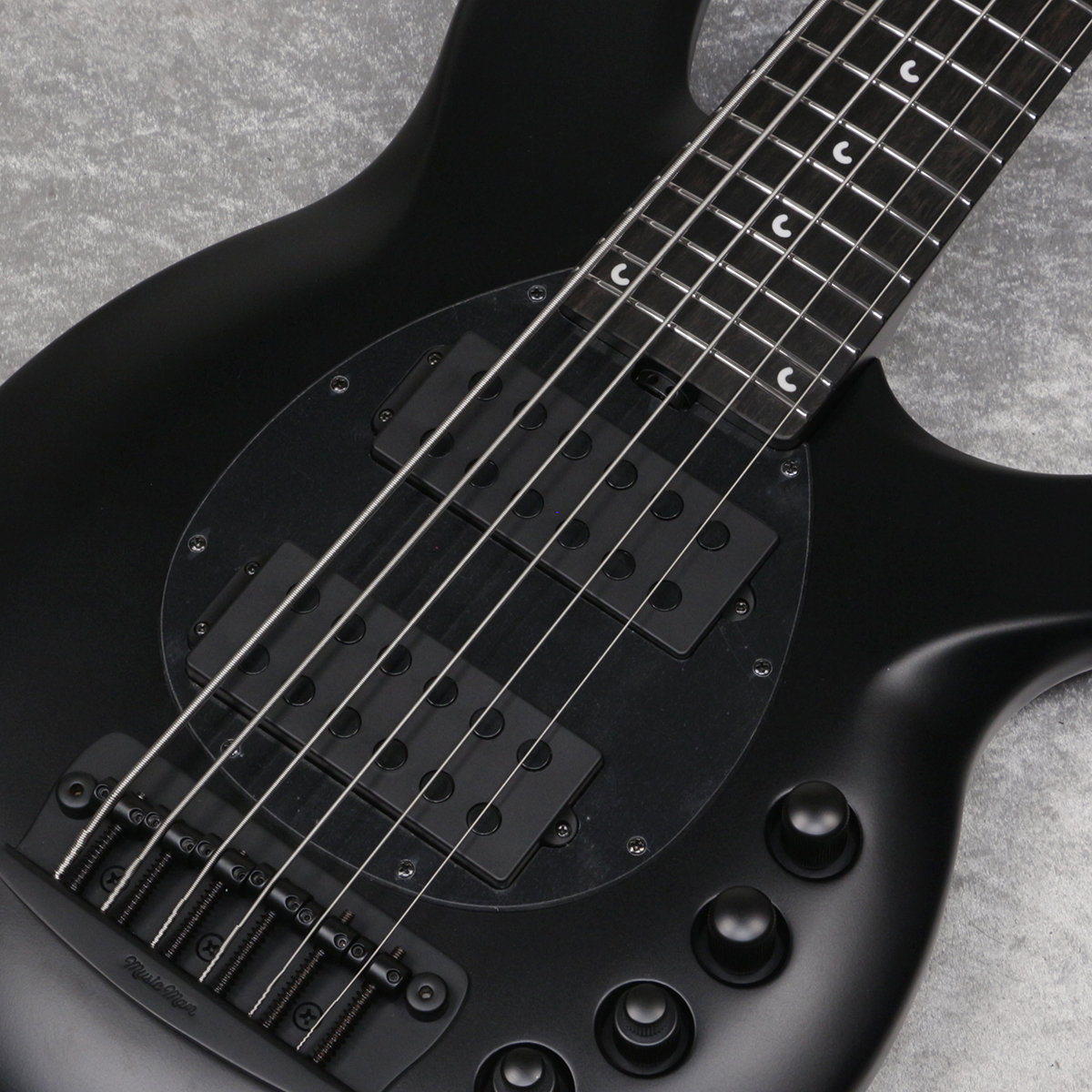 musicman Bongo エレキベース 5弦 黒 MUSIC MAN ミュージックマン Bongo 5 Stealth Black USA ボンゴ