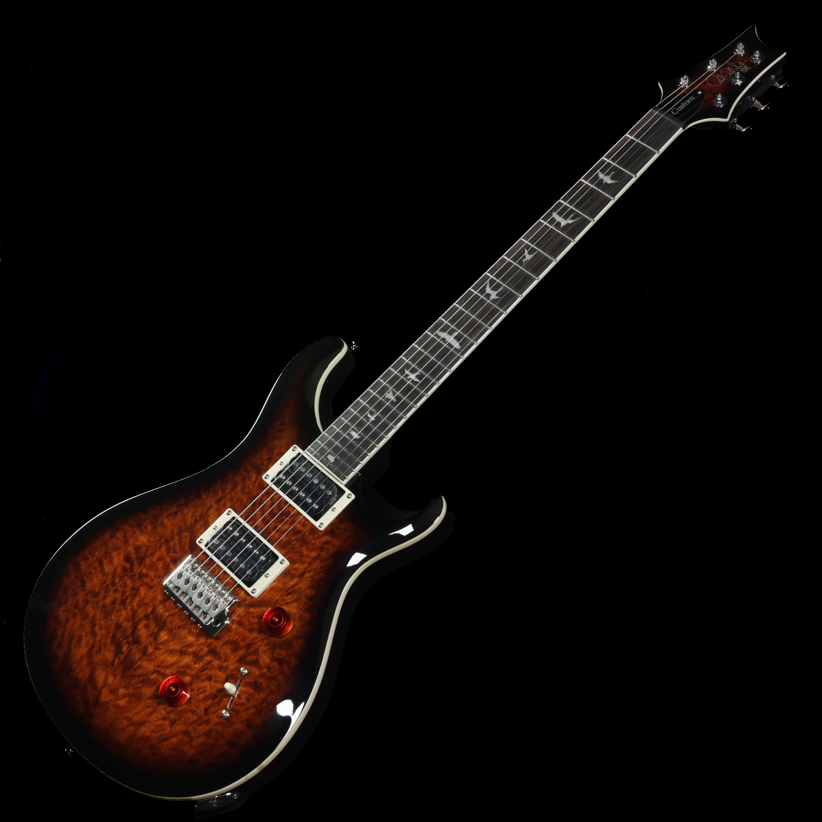 Paul Reed Smith / SE Custom24 Quilt Package Black Gold