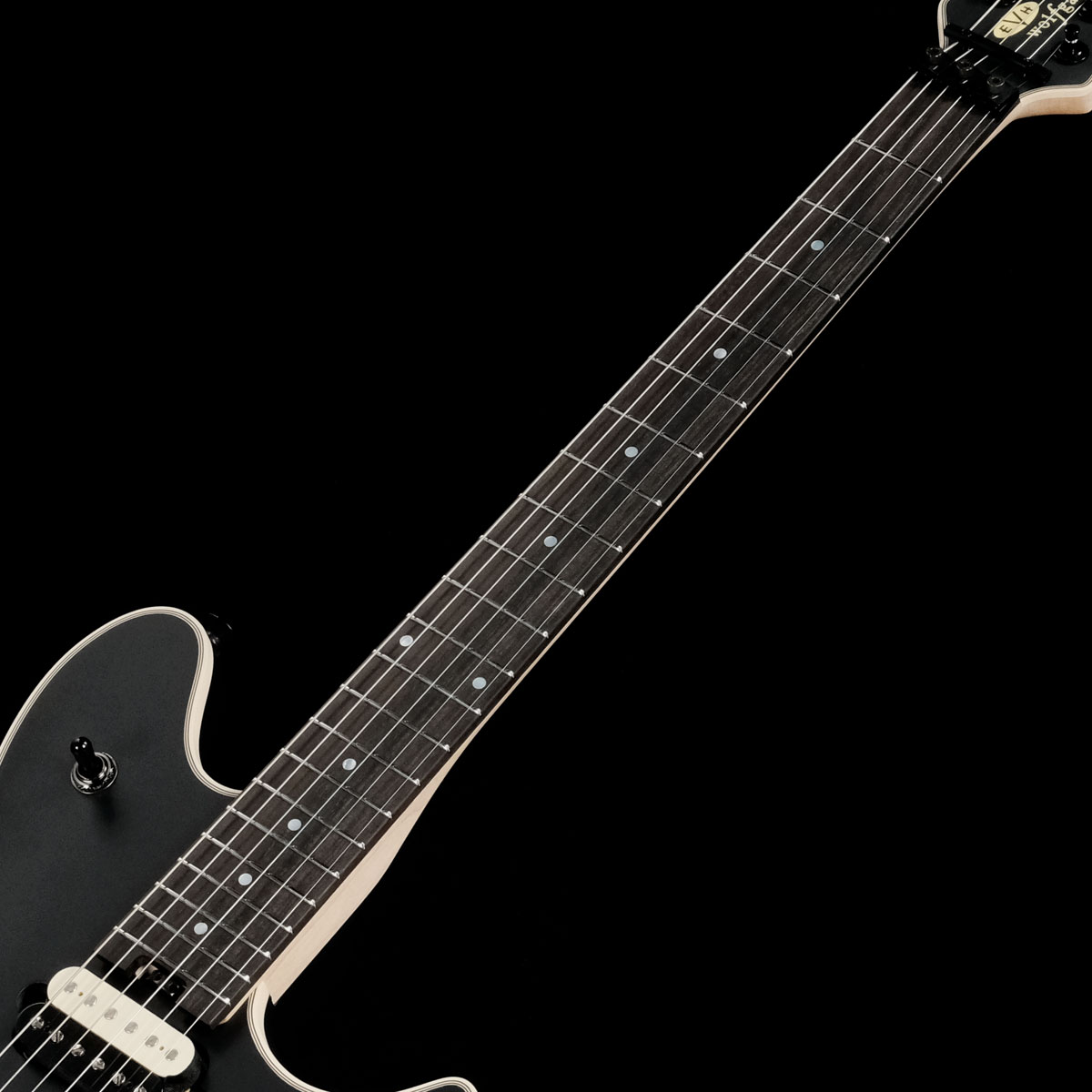 EVH / Wolfgang USA Ebony Fingerboard Stealth Black(重量:3.84