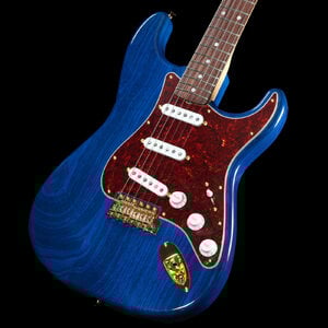 rockoon kawai ストラト シースルーブルー　アッシュ日本製　ネイビー rockoon kawai ストラト シースルーブルー アッシュ日本製