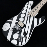 EVH / Striped Series Circles Maple Fingerboard White and Black(:3.48kg)S/N:EVH2301958ۡڽëŹ