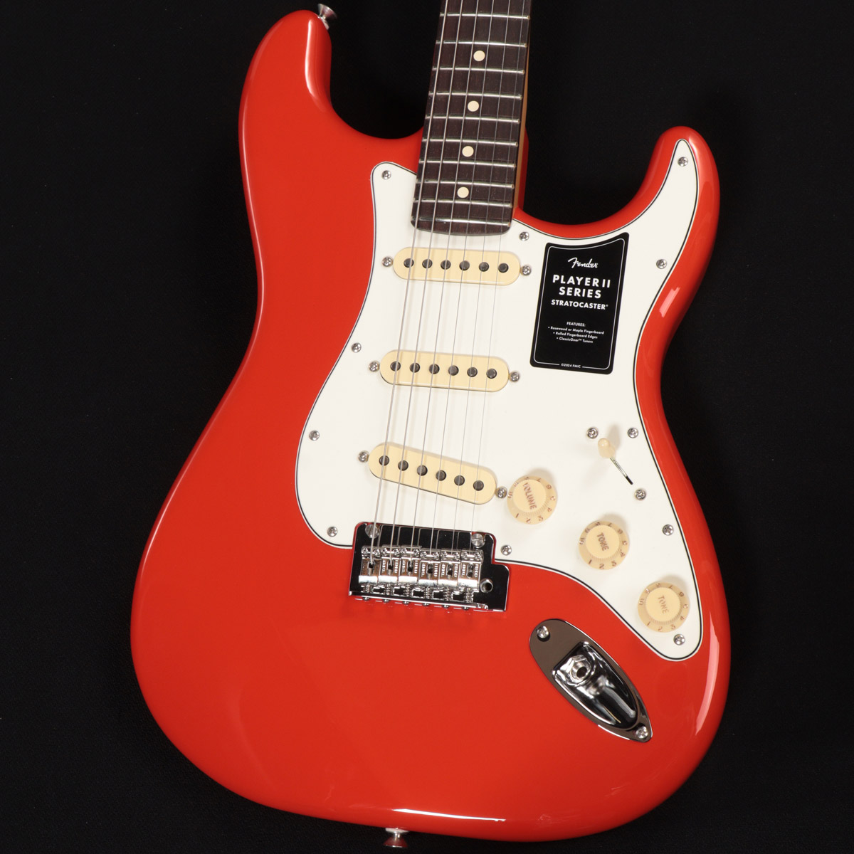 Fender / Player II Stratocaster Rosewood Fingerboard Coral