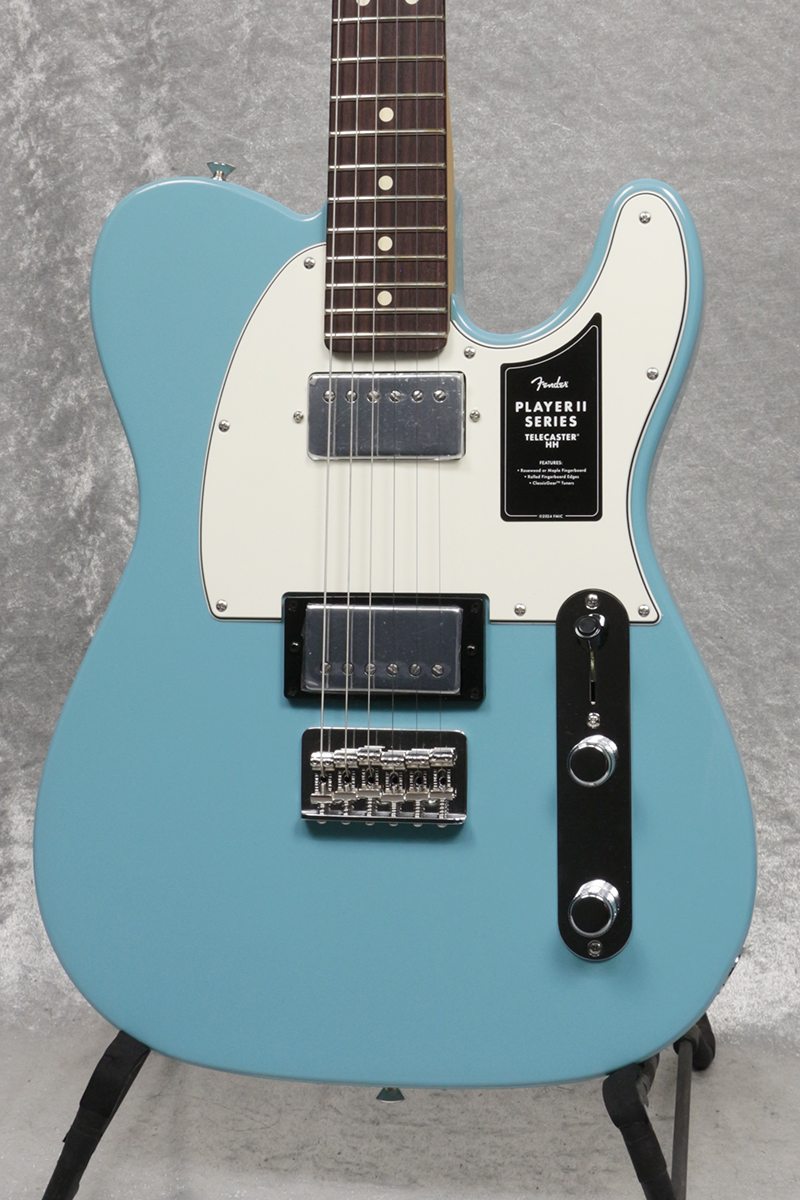 Fender / Player II Telecaster HH Rosewood Fingerboard Aquatone Blue【特典プレゼント】