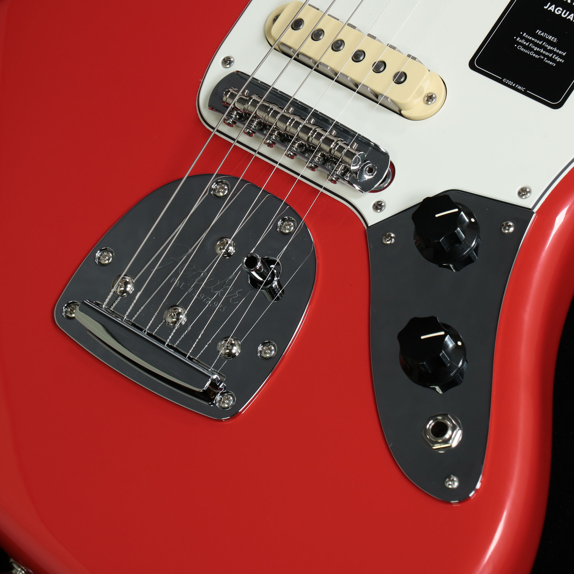Fender / Player II Jaguar Rosewood Fingerboard Coral Red