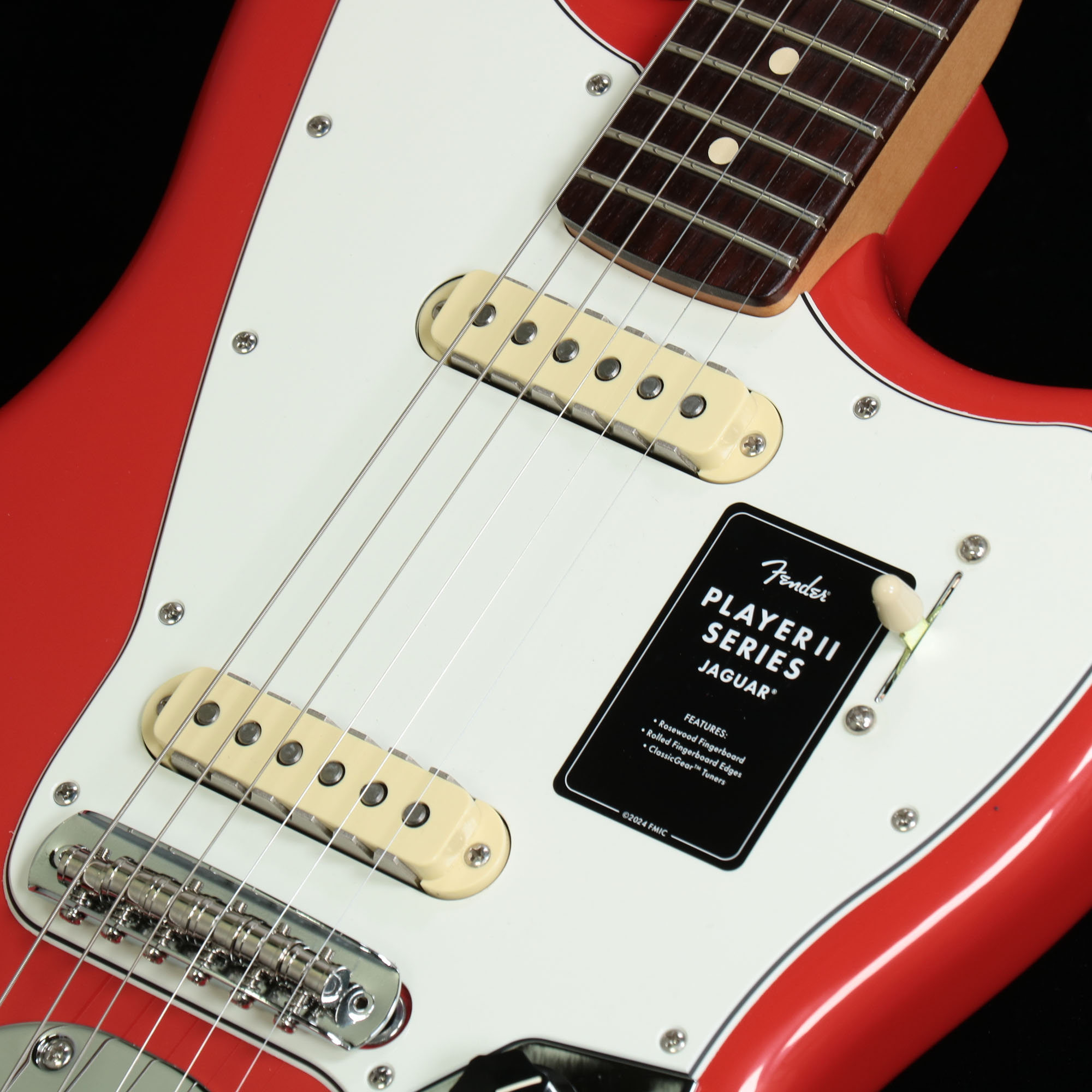 Fender / Player II Jaguar Rosewood Fingerboard Coral Red