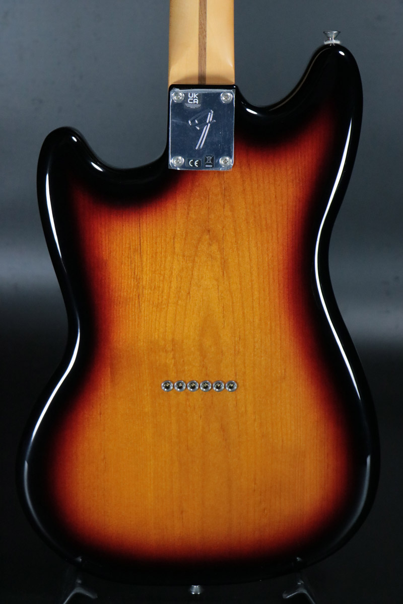 ファイアームスタング Fender Mexico / Player II Mustang 3-Color Sunburst Maple 【S
