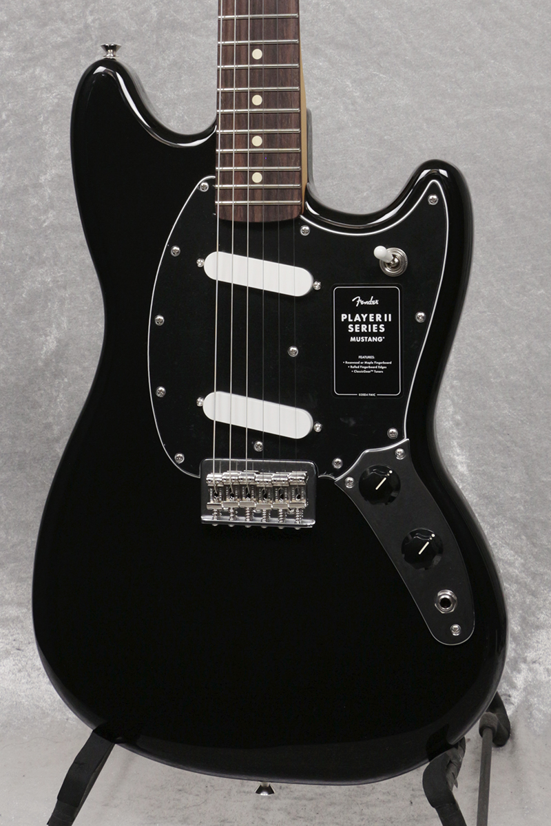 Fender / Player II Mustang Rosewood Fingerboard Black【特典
