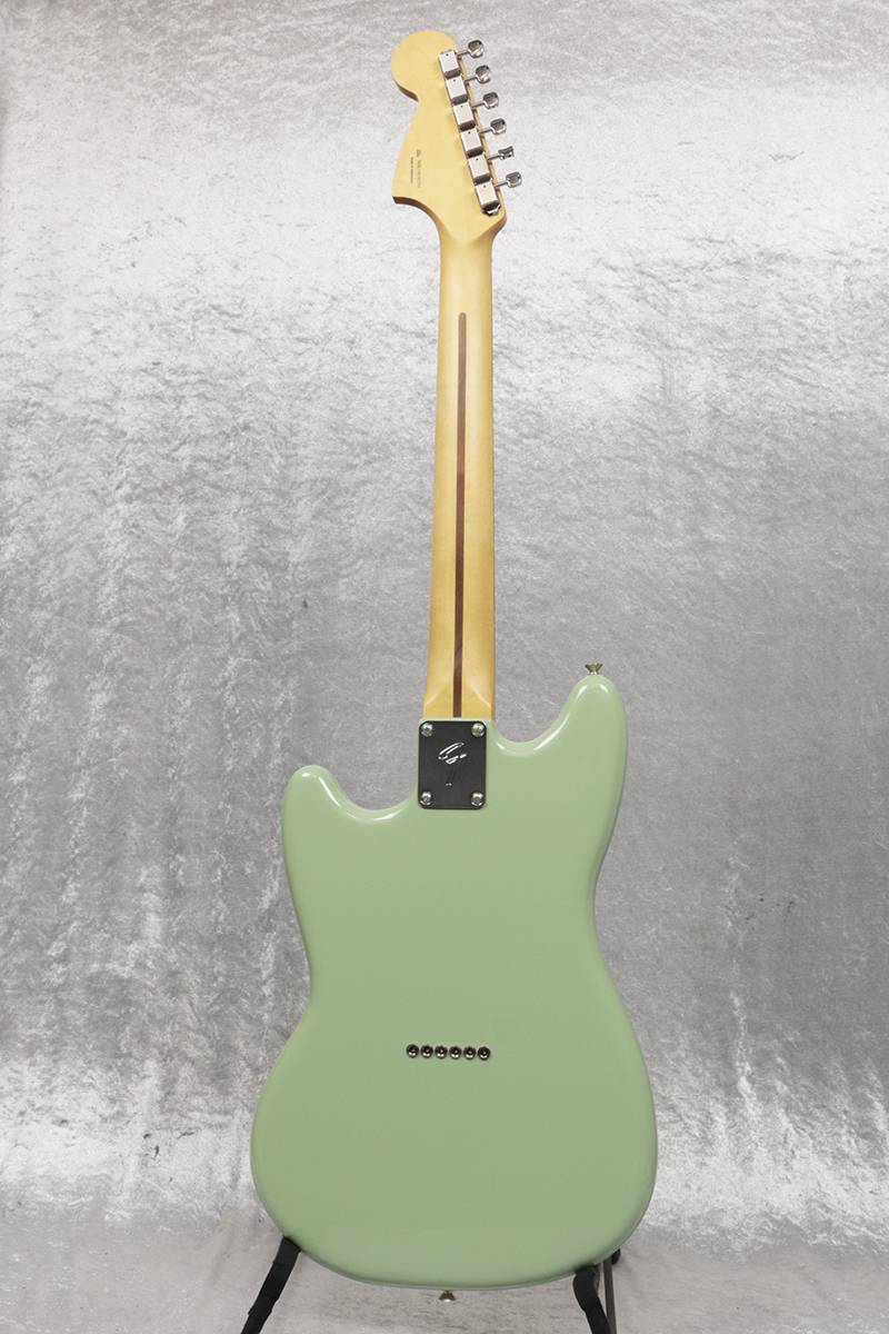 Fender Mustang エレキギター ナチュラルウッド Squier by Fender / Sonic Mustang Maple Fingerboard White