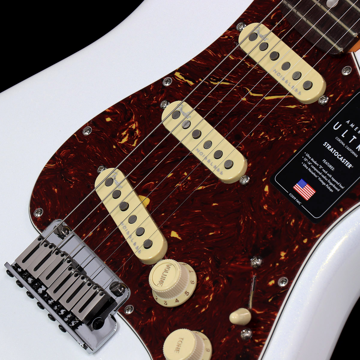 Fender American Ultra Stratocaster Rosewood Arctic Pearl[特典付き][3.64kg]【S/N:US22067817】【池袋店】  イシバシ楽器
