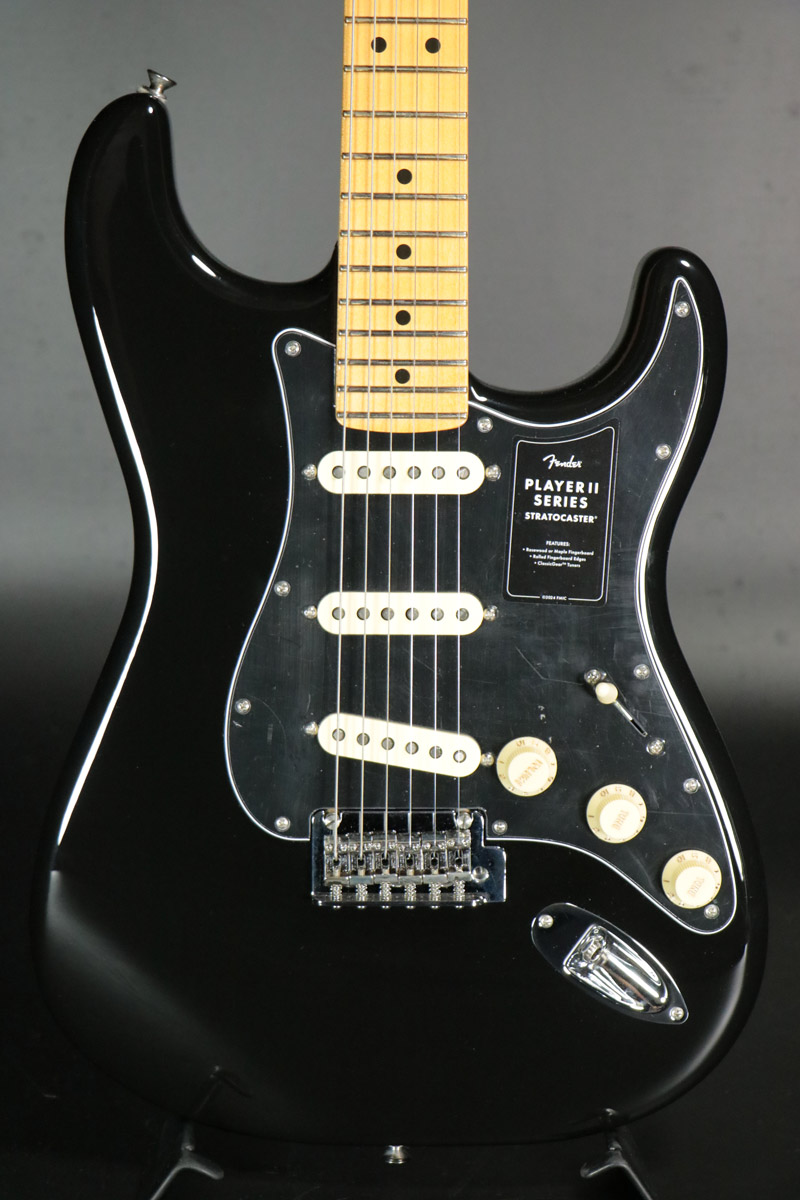 Fender Player 黒 Fender Player II Stratocaster Black 【現物画像】 【1本限りの