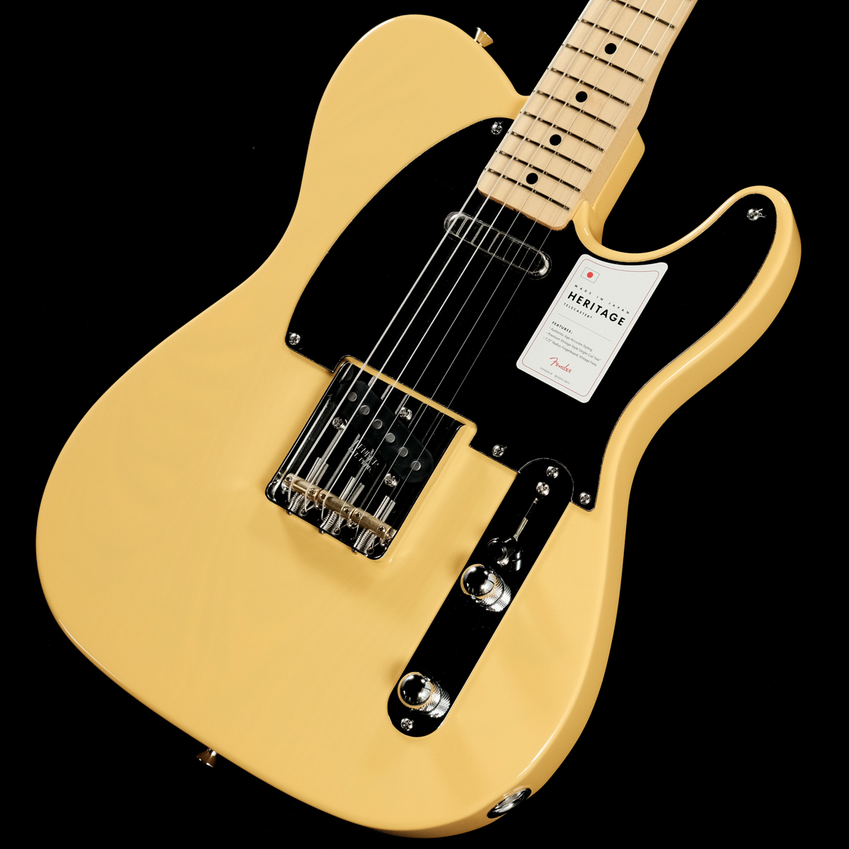 Fender / Made in Japan<br />
Heritage 50s Telecaster Maple<br />
Fingerboard Butterscotch...