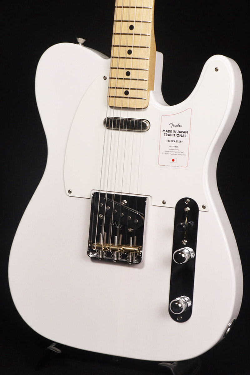 Fender / Made in Japan Traditional 50s Telecaster Maple Fingerboard White Blonde ≪S/N:JD24031269≫ 【心斎橋店】