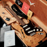 Fender Custom Shop / Artisan Series Maple Burl Thinline Stratocaster NOS Aged Natura [3.31kg]S/N CZ565895ۡڽëŹ
