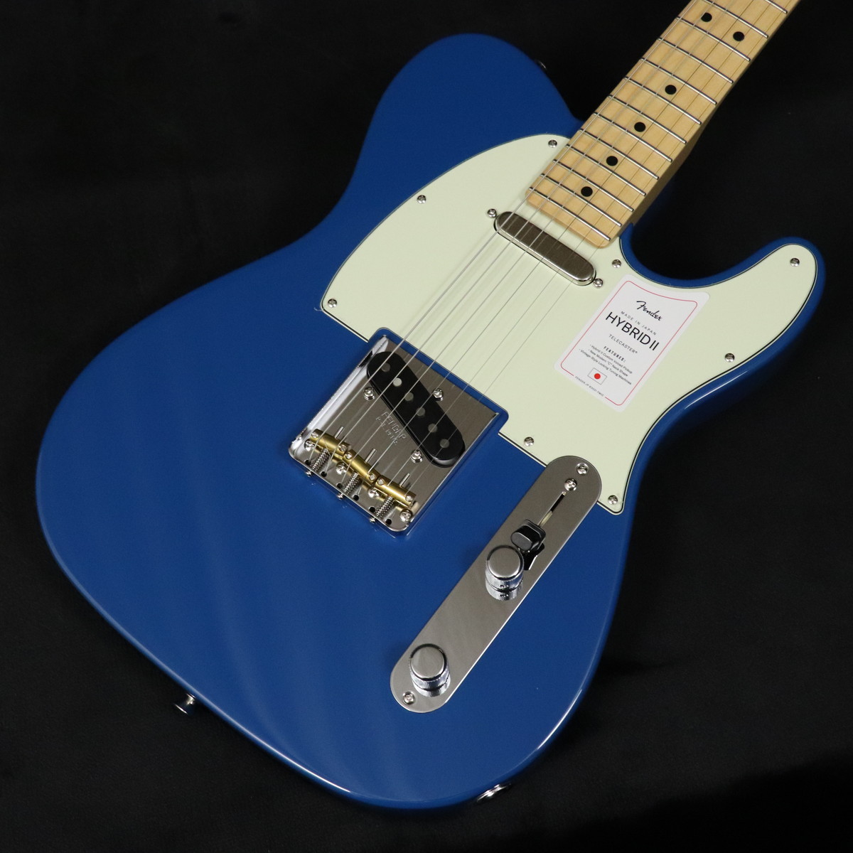 Fender Japan Telecaster 青 ギターケース付き Amazon.co.jp: Fender エレキギターMade in Japan Hybrid II