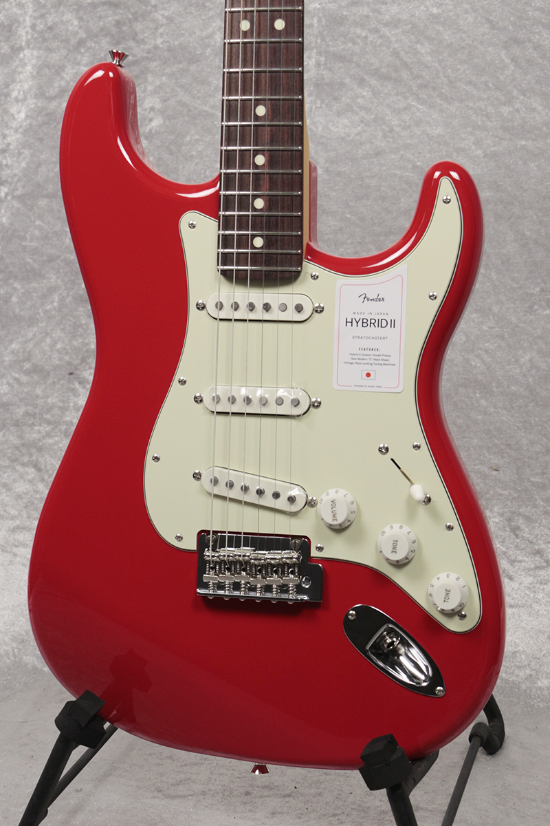 Fender / Made in Japan Hybrid II Stratocaster Rosewood Modena Red【特典プレゼント】
