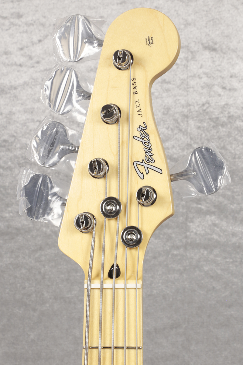 Fender / MIJ Hybrid II Jazz Bass V Maple Modena Red