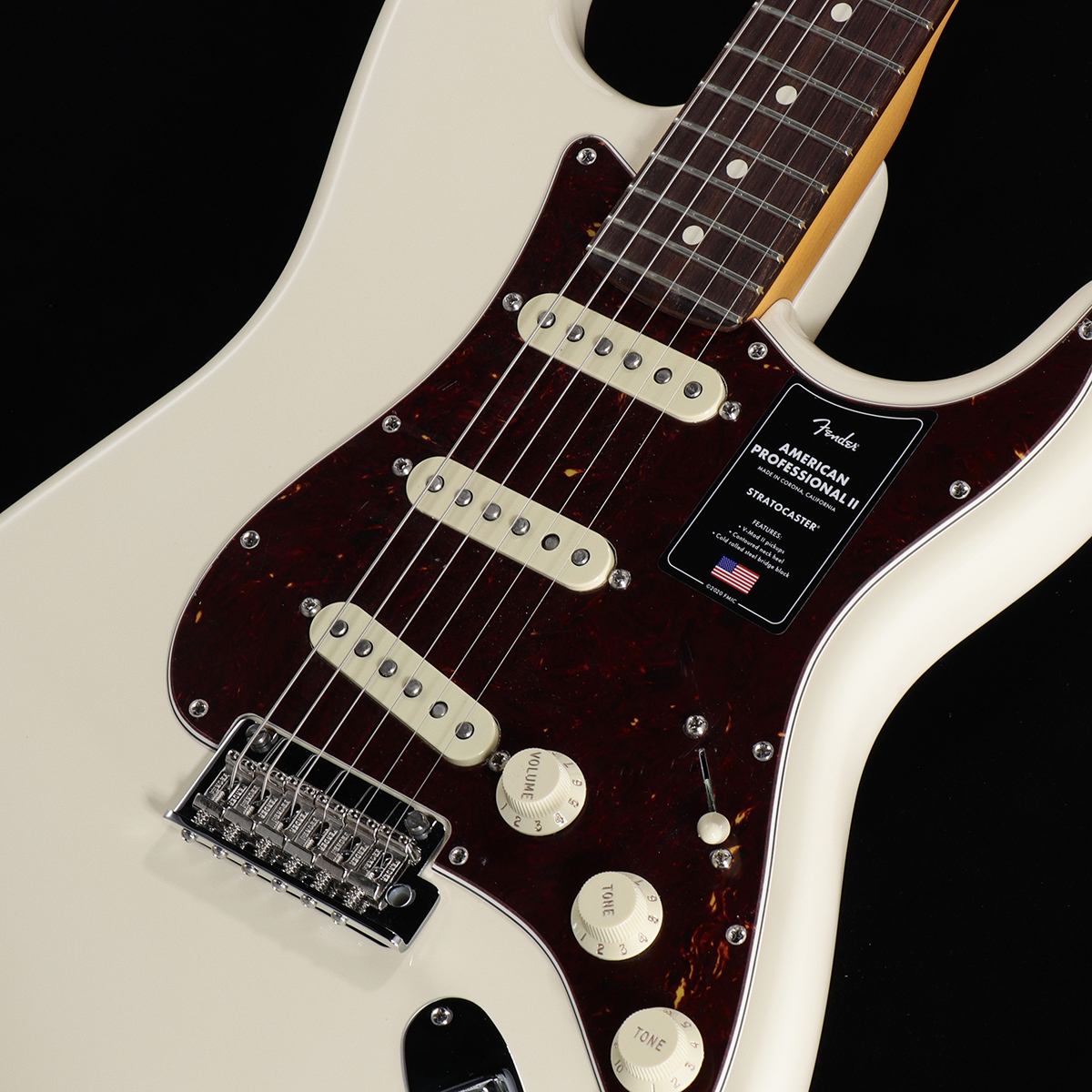 Fender/ American Professional II Stratocaster Rosewood Olympic  White(重量:3.48kg)【S/N:US22090871】【渋谷店】 イシバシ楽器