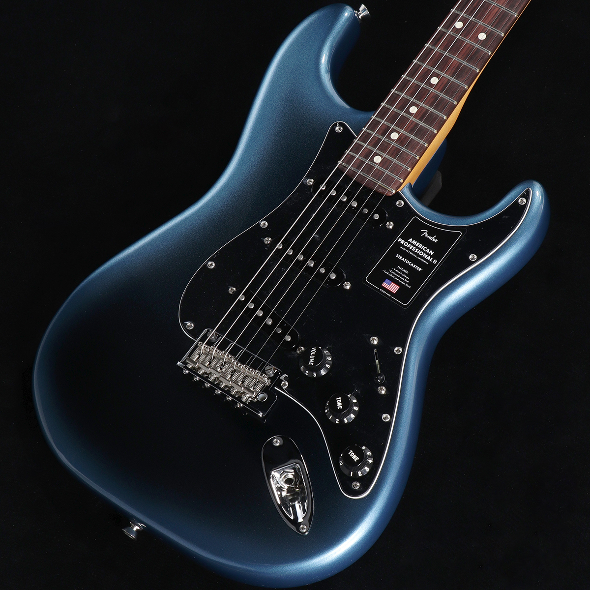 イシバシ楽器　Dark　USA　Stratocaster　Fingerboard　Rosewood　II　Fender　Professional　American　Night(重量:3.40kg)【S/N:US23002550】【渋谷店】《ギグバッグプレゼント》
