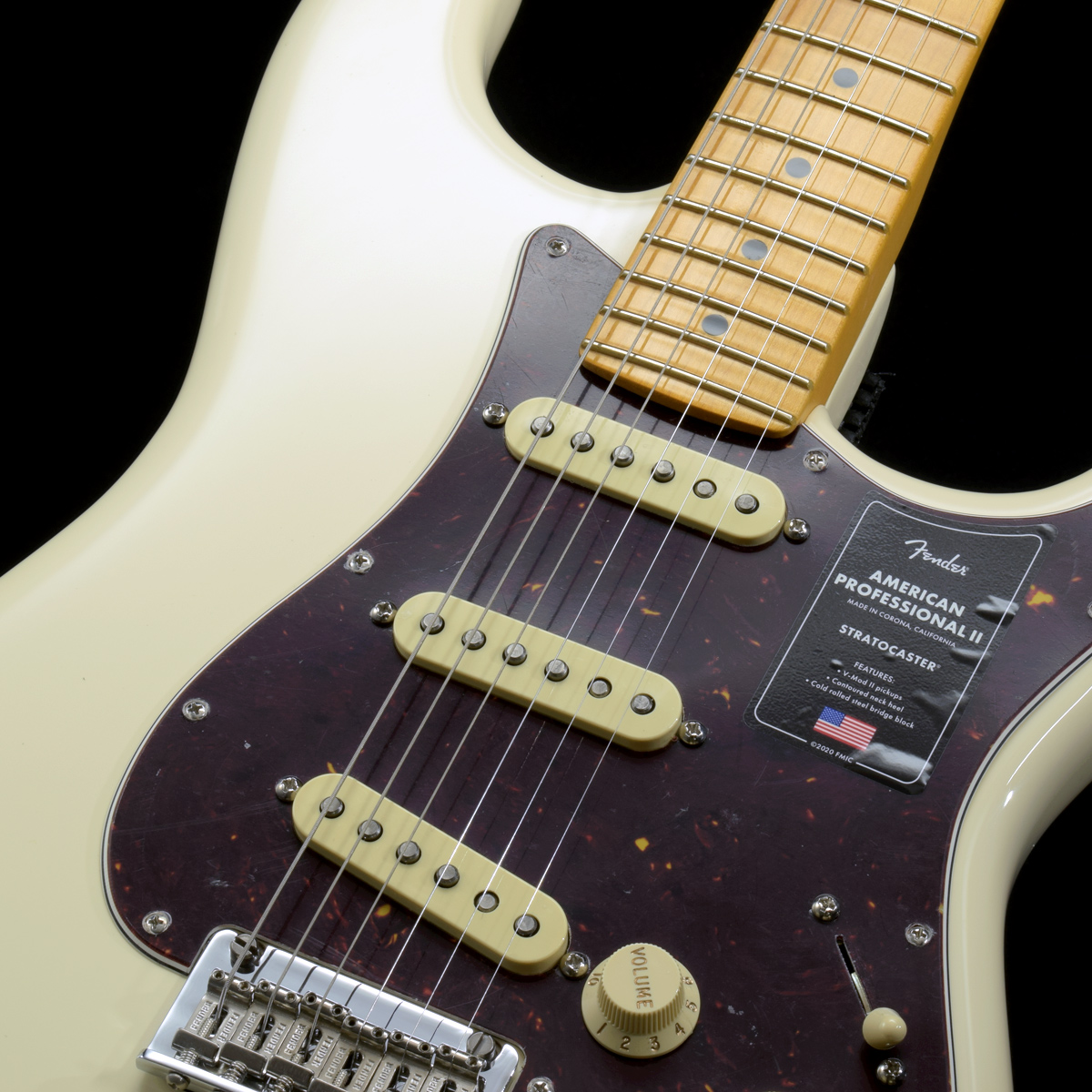 Fender American Professional II Stratocaster Maple Fingerboard Olympic  White 【S/N:US22055451】 イシバシ楽器