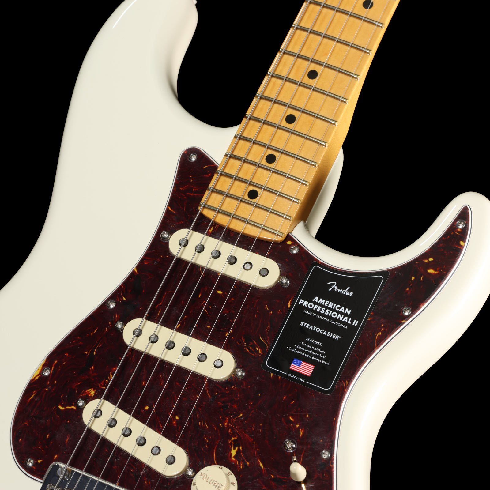 Fender USA America Professi IIストラト　美品 Fender American Professional II Stratocaster, Maple Neck
