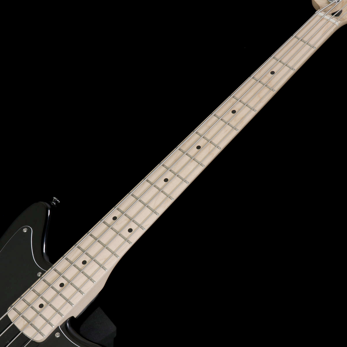 Squier / Affinity Series Jaguar Bass H Maple Black [傷有り