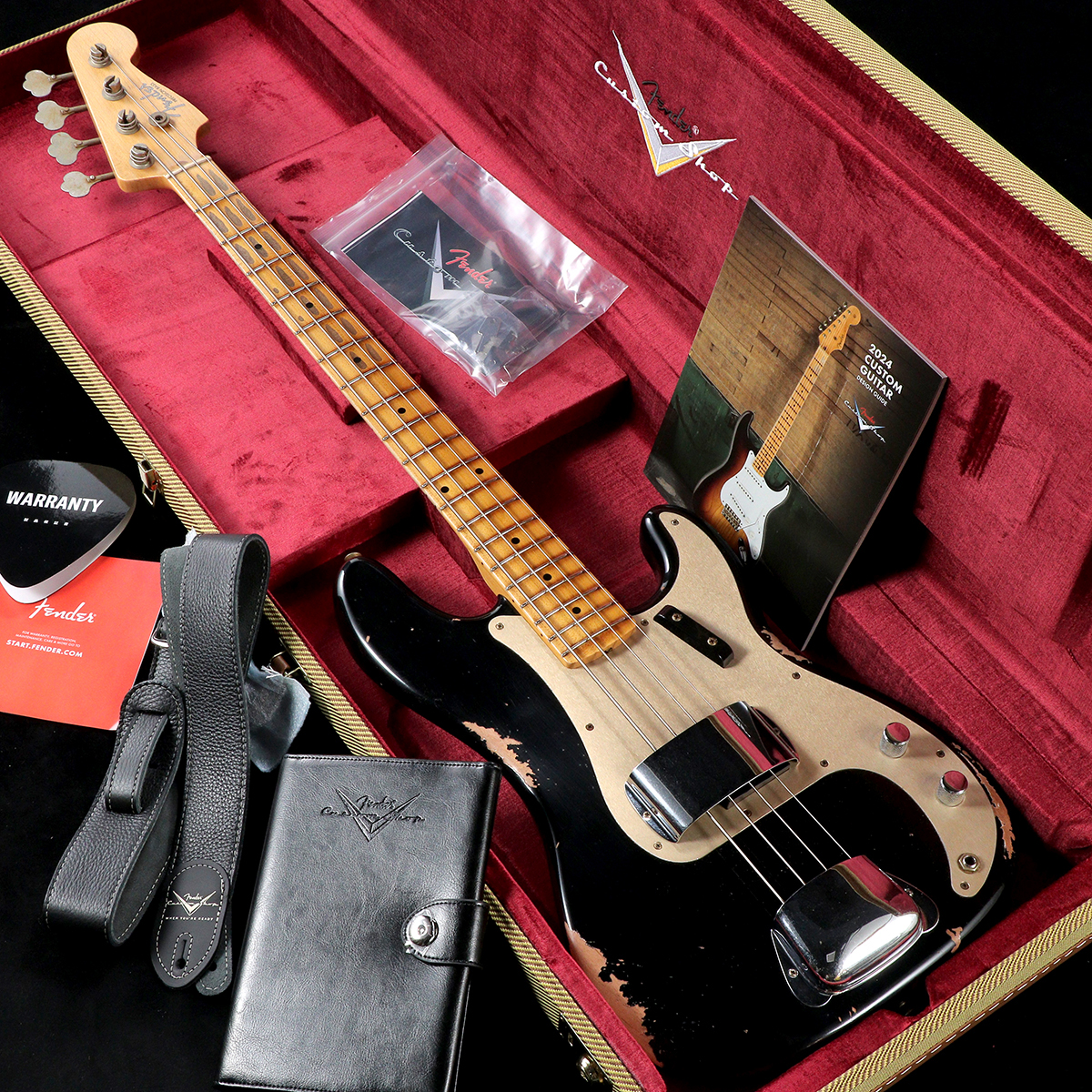 Fender Custom Shop / 1958 Precision Bass Relic Maple Neck
