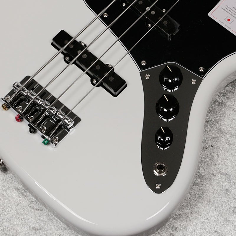 Fender / Made in Japan Hybrid II Jazz Bass Rosewood Arctic White