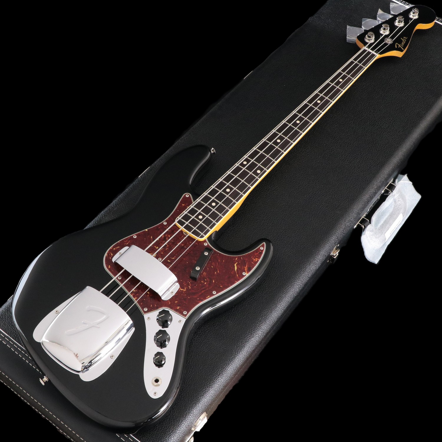 Fender Custom Shop / Custom Built 1966 Jazz Bass NOS Black