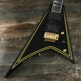 Jackson / MJ Series Rhoads RR24MG Ebony Fingerboard Black with Yellow Pinstripes []S/N JFJ2203181ۡڥò!ۡڸοŹ