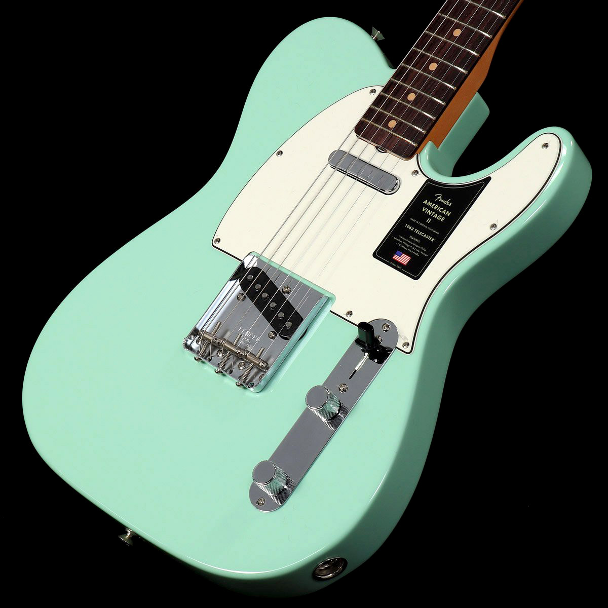 Fender / American Vintage II 1963 Telecaster Rosewood Surf Green