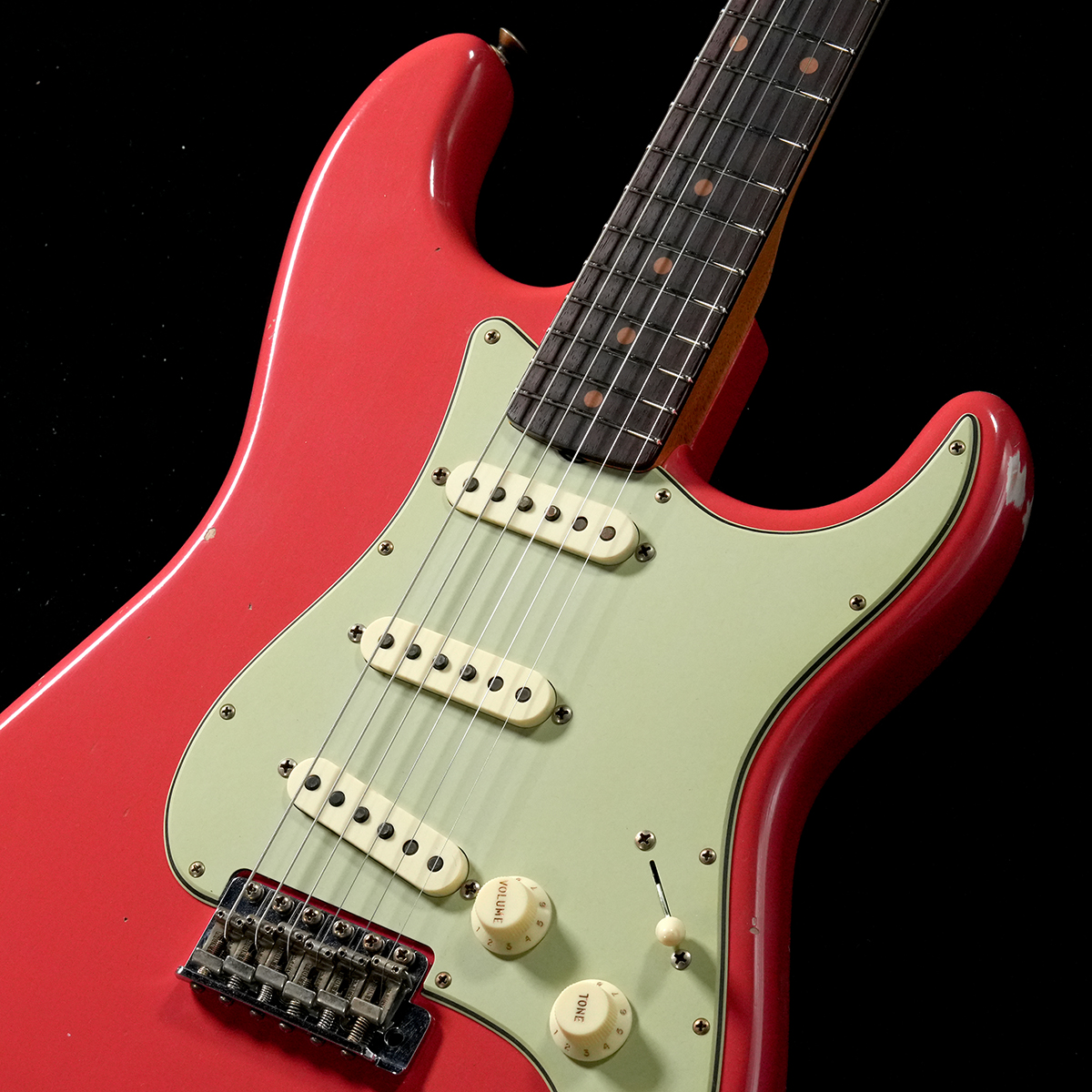 ギター FiestaRed Relic LaquerFinishStratocaster Fender Custom Shop 2023 Collection Time Machine Late 1962